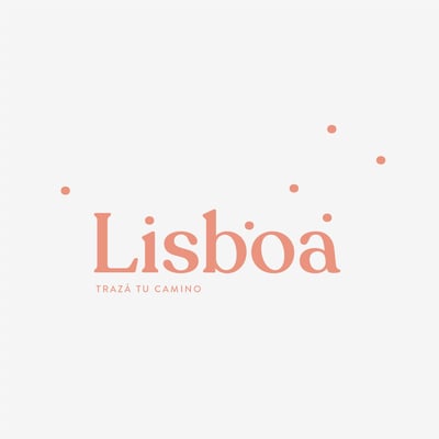Logotipo de marca de ropa masculina de nombre Lisboa