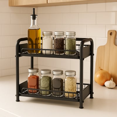 custom kitchen shelf for kitchen storage solution