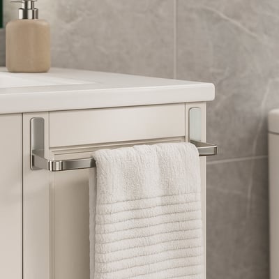 custom adhesive towel bar for kitchen storage solution of China supplier