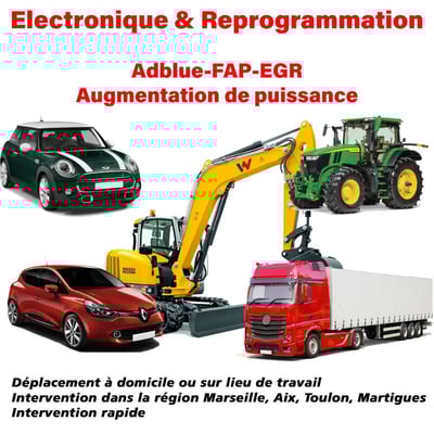 Adblue FAP Reprogrammation moteur