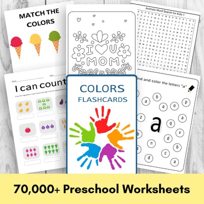 Preschool worksheets