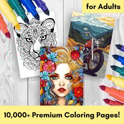 Coloring pages for adults