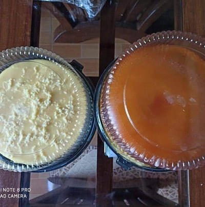 Yema and Custard Cakes
