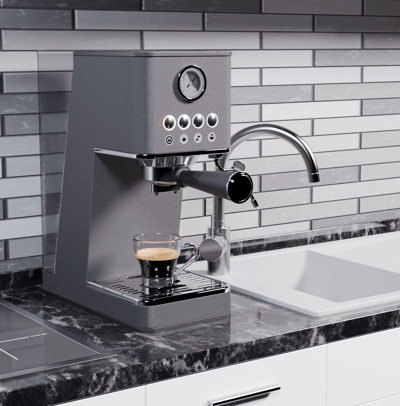 Espresso Machine in the kitchen