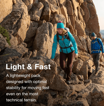  Osprey Talon/Tempest backpack for beginner backpacking