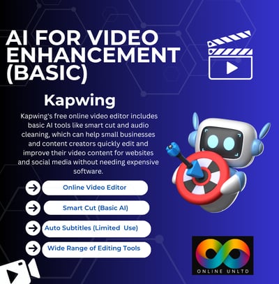 Kapwing AI video editor