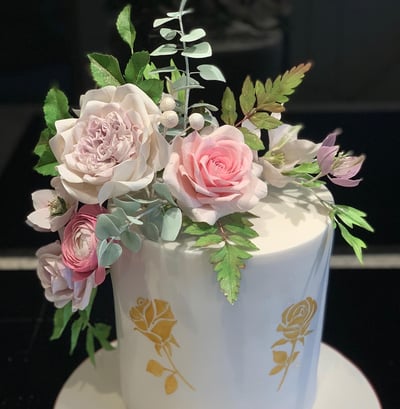 Celebration Cake Sugar Flowers