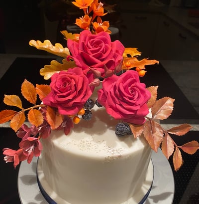 Celebration Cake Sugar Flowers