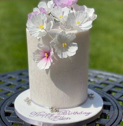 Celebration Cake Sugar Flowers