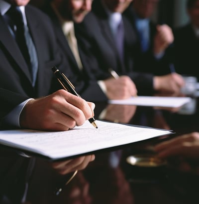 formal agreement between partners – representing PV contract management and GVP obligations
