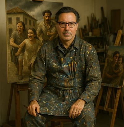 About George Georgiou Art