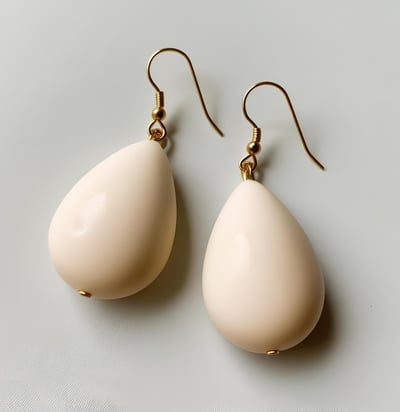 Pendientes de leche materna con vidas en brillo