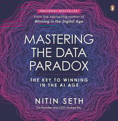 Picture of the book cover Mastering the Data Paradox by Nitin Seth