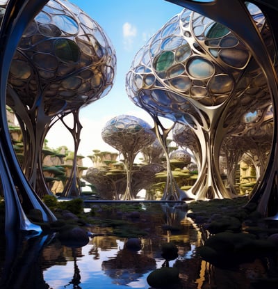 Nexus of Fluidity: Metropolis in Organic Steel