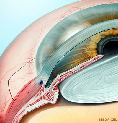 ilustracao medica oftalmologico