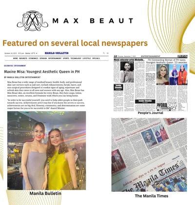 Max Beaut - Featured on several local newspapers