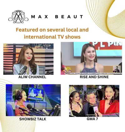 Max Beaut - Featured on several local and international TV Shows