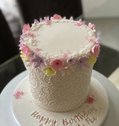 Celebration Cake Sugar Flowers