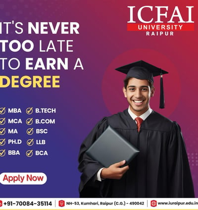 ICFAI UNIVERSITY RAIPUR ADMISSIONS