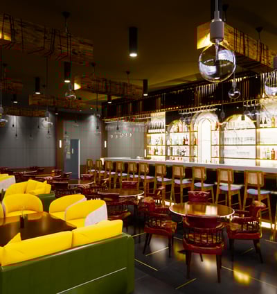 AIRA Interiors- Us Lounge- 3d