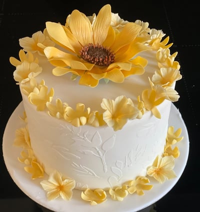 Celebration Cake Sugar Flowers