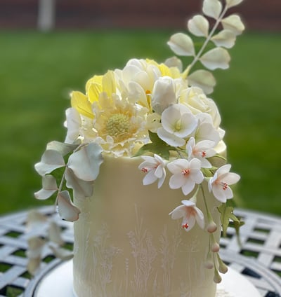 Celebration Cake Sugar Flowers