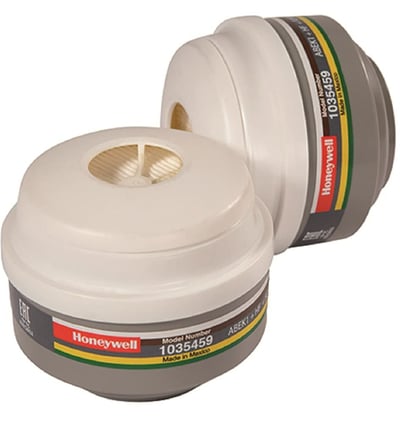Cartouches filtres baïonnette Honeywell Click-Fit ABEK1P3 1035459