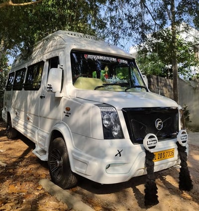 Tempo Traveller-Trivandrum Cabs, Taxi Service in Trivandrum, Airport Transfers, Wedding Cars