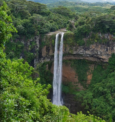 Charmarel Waterfalls in Vietnam