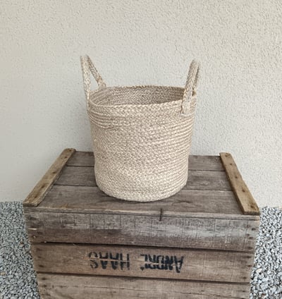 panier jute petit format