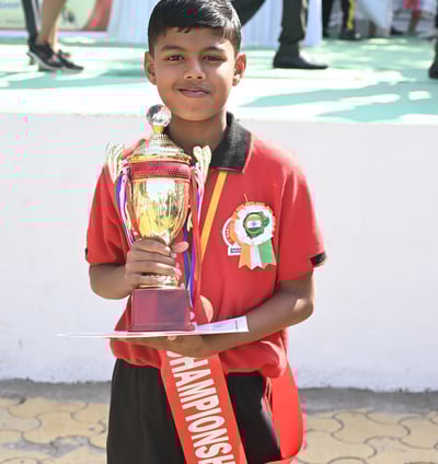 Omkar Yadav, Under 11 - 15mtr - Sanjoba High School