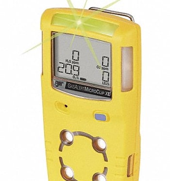 Détecteur portable de gaz Honeywell BW MicroClip Series pour sécurité industrielle