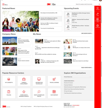 alt: "Benchmarking UX de la intranet de 3M para optimizar diseño y mejorar la usabilidad."