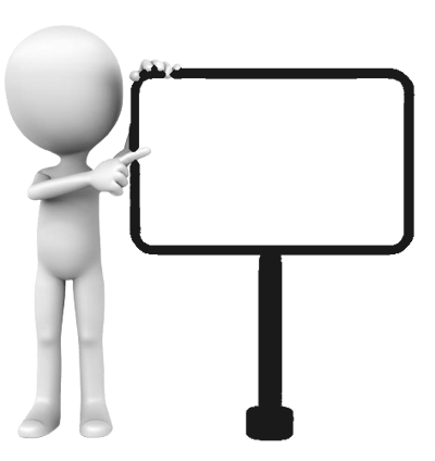 a 3d person standing in front of a blackboard with a text and number in it