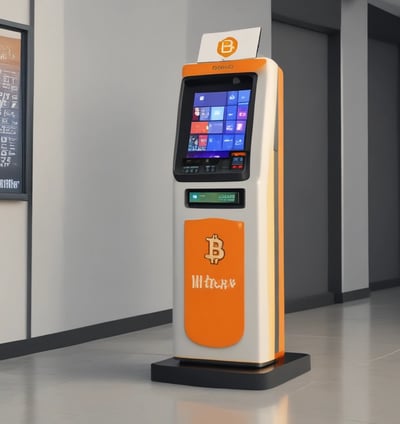 A gold Bitcoin coin resting on a digital display of financial market data, showcasing various stock tickers, charts, and numerical indicators.