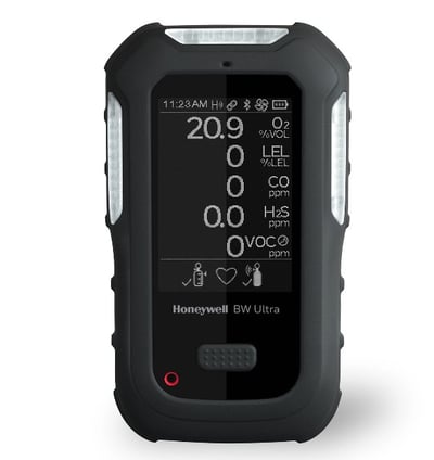 Détecteur portable multi-gaz BW ULTRA Honeywell pour protection industrielle avancée