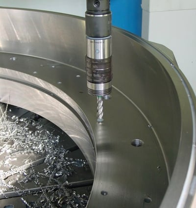 Torno CNC vertical para usinagem de peças pesadas - Stepan Indústria Equipamento de torneamento indu