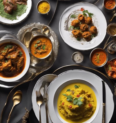 cooked food on white ceramic plate
