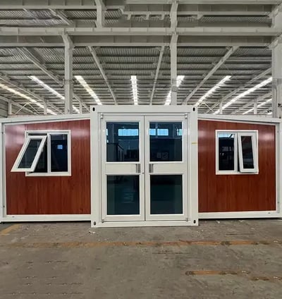 Brown Expandable Container House