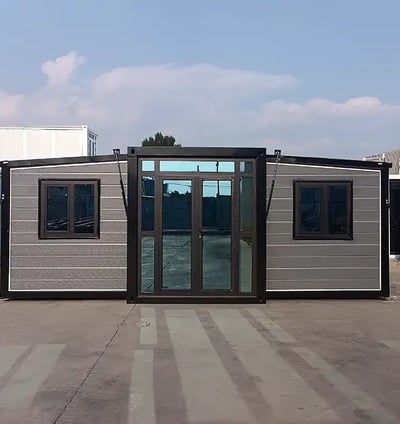 Grey Expandable Container House