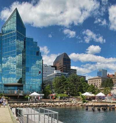 Halifax, Neuschottland, Uferpromenade