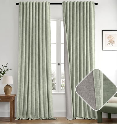 Blackout Linen Curtains