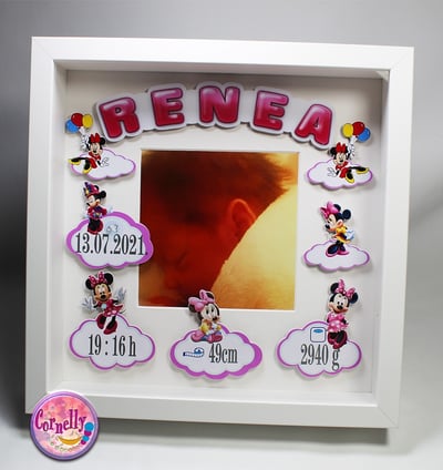 3D personalizirani okviri za bebe