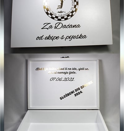 Elegantna kutija uspomena kao dar za rođendan ili obljetnicu