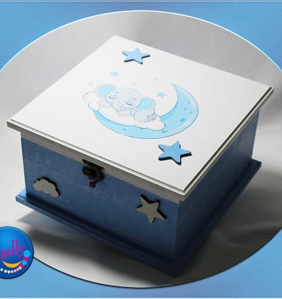Personalizirani poklon za bebe – kutija s emocijom