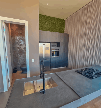 Cozinha gourmet com ilha