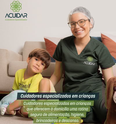 Cuidadores para crianças e adolescentes