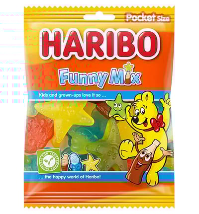 Haribo Funny Mix 75g