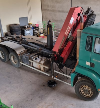 remise en etat camion grue, maintenance équipements mobile, vérin, camion, flexibles