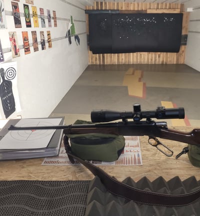 a rifle